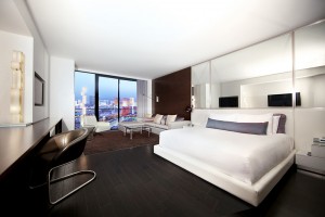 Palms Place at Palms Casino Resort. Studio Bed Dusk