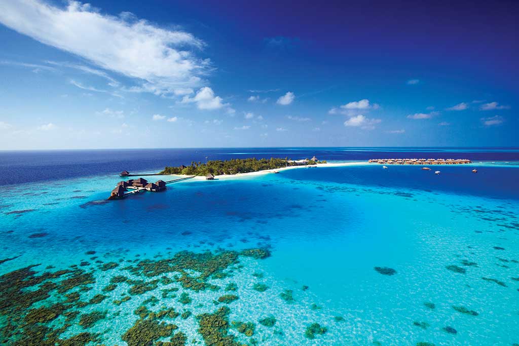 Huvafen Fushi Aerial View