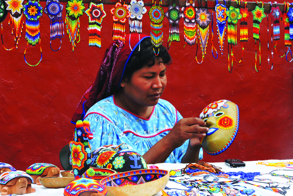 Vendor in Tlaquepaque. Photo: Paul West