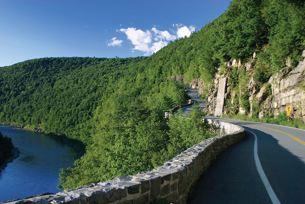 Scenic Route 97 in the Catskills