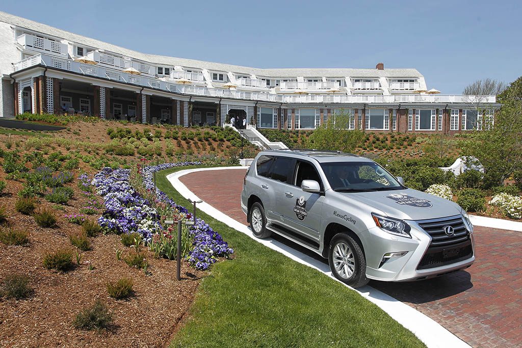 Lexus Gran Fondo event at the Chatham Bars Inn in Chatham, Mass., Saturday, May 28, 2016. (Stew Milne/AP Images for Lexus)