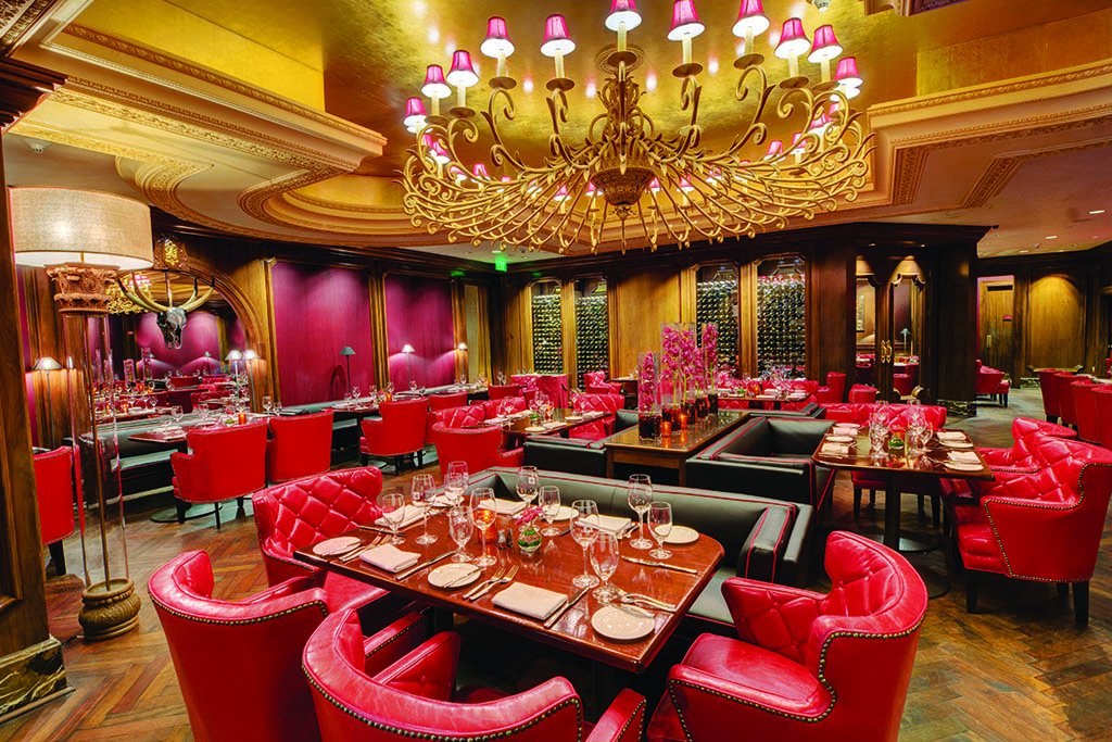 Polo Steakhouse dining room COURTESY Garden City Hotel
