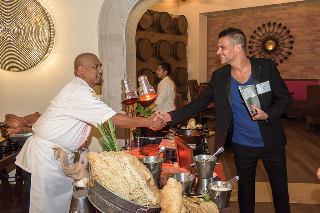 Top Chef Angelo Sosa at Hyatt Ziva Los Cabos