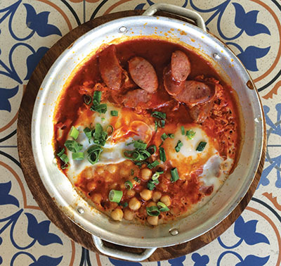 Shakshuka. Photo by Matthew Wexler