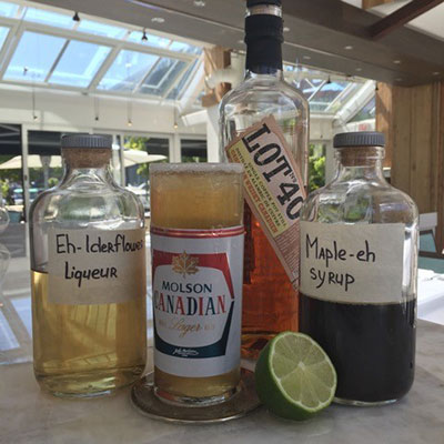 Muskoka Sling at Ancora Waterfront Dining & Patio