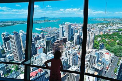View of Auckland from the Sky Tower