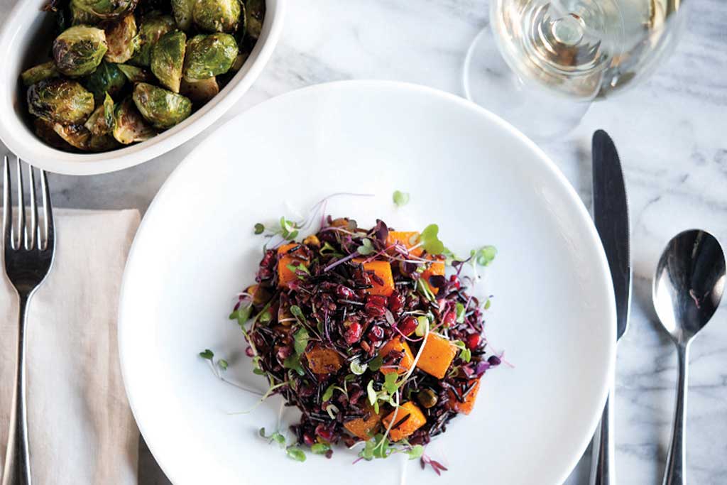 Galley Foods Dinner Forbidden Black Rice
