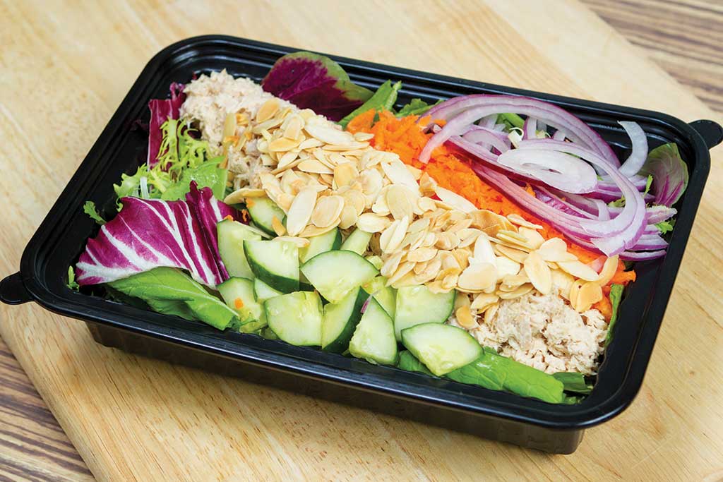 EatSmart Taipei Souvlaki Salad