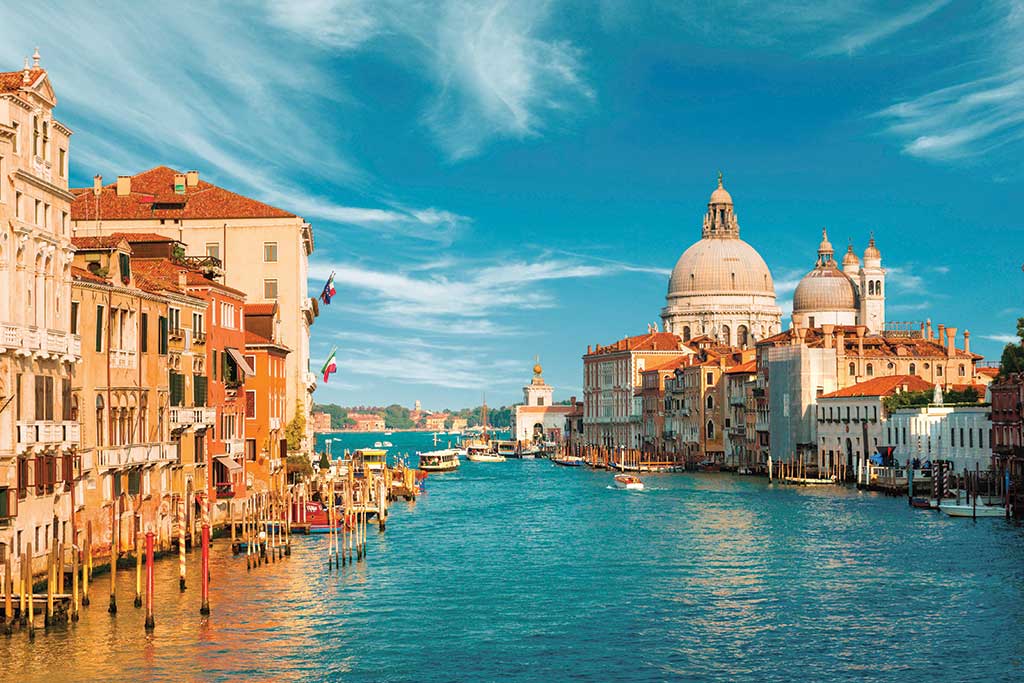 The Grand Canal and Basilica Santa Maria della Salute