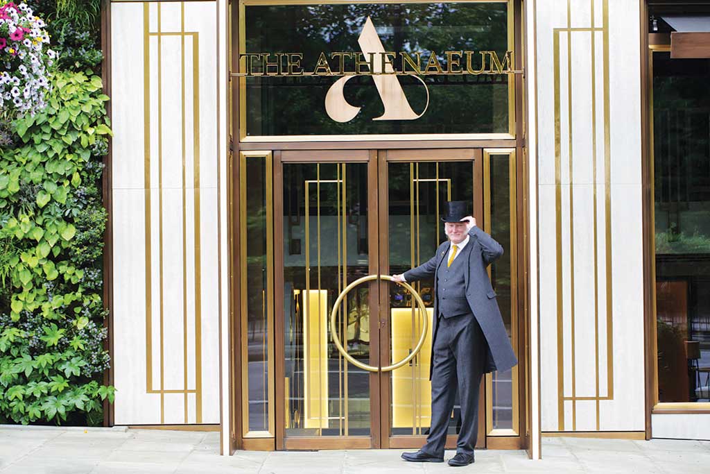Jim (doorman extraordinaire) Photo The Athenaeum Hotel & Residences
