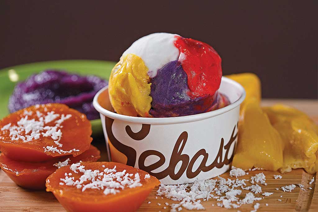Ian Carandang Sebastian's Sapin Sapin Ice Cream