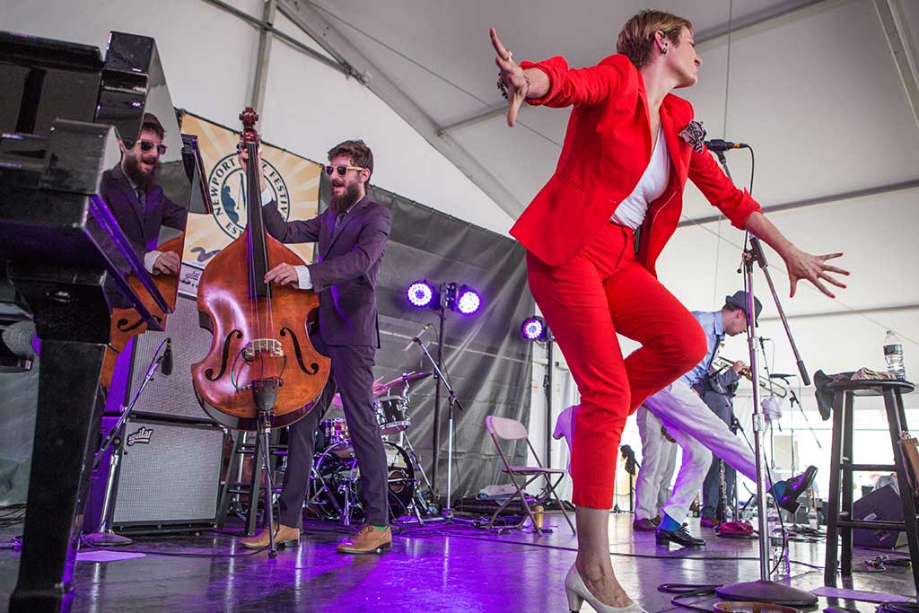 The Hot Sardines - Newport Jazz - credit Jacqueline Marque