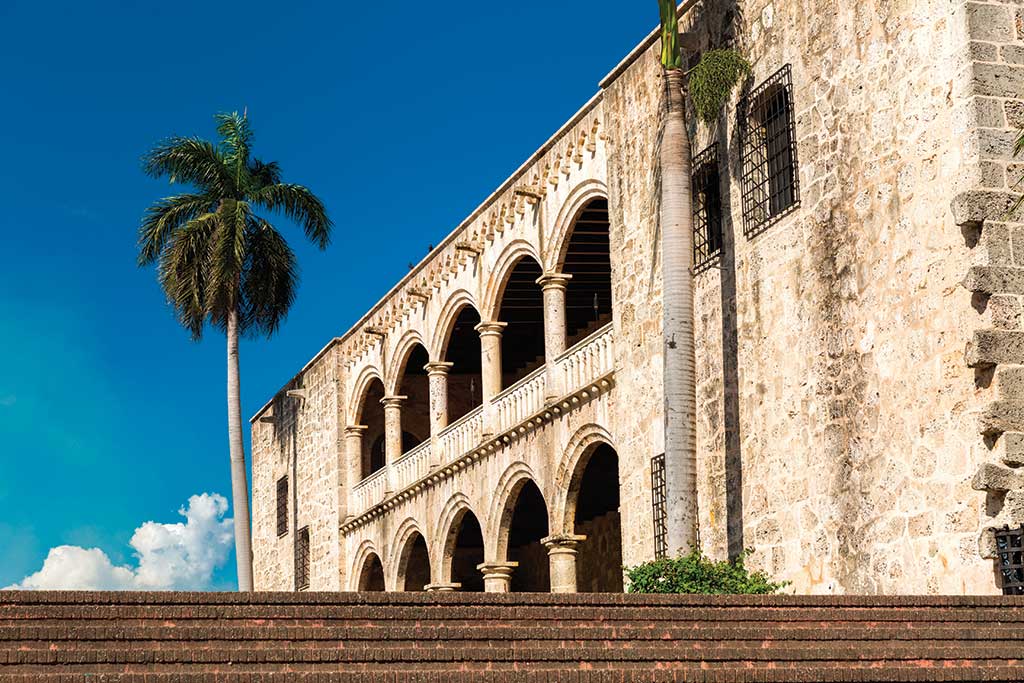 Alcazar de Colon in Santo Domingo, Dominican Republic