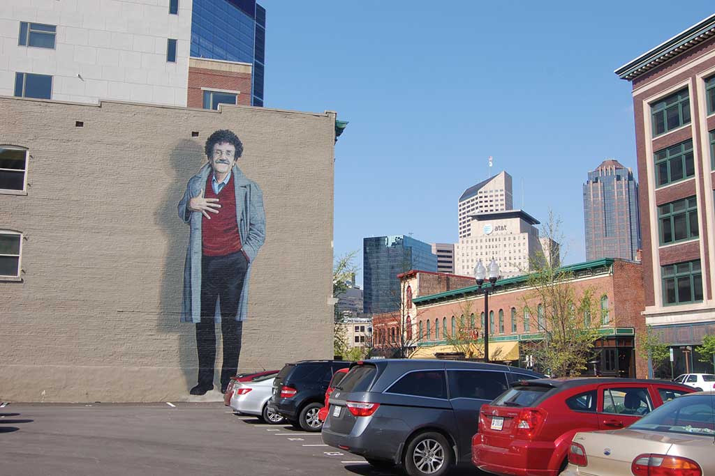 Vonnegut Mural