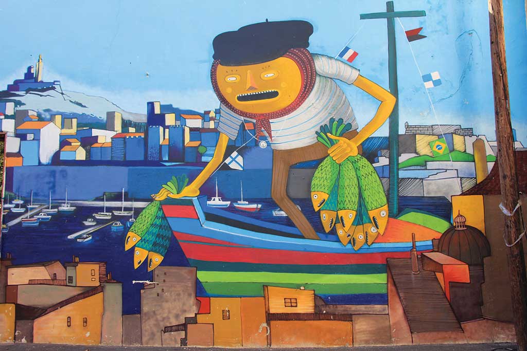 Marseille Mural