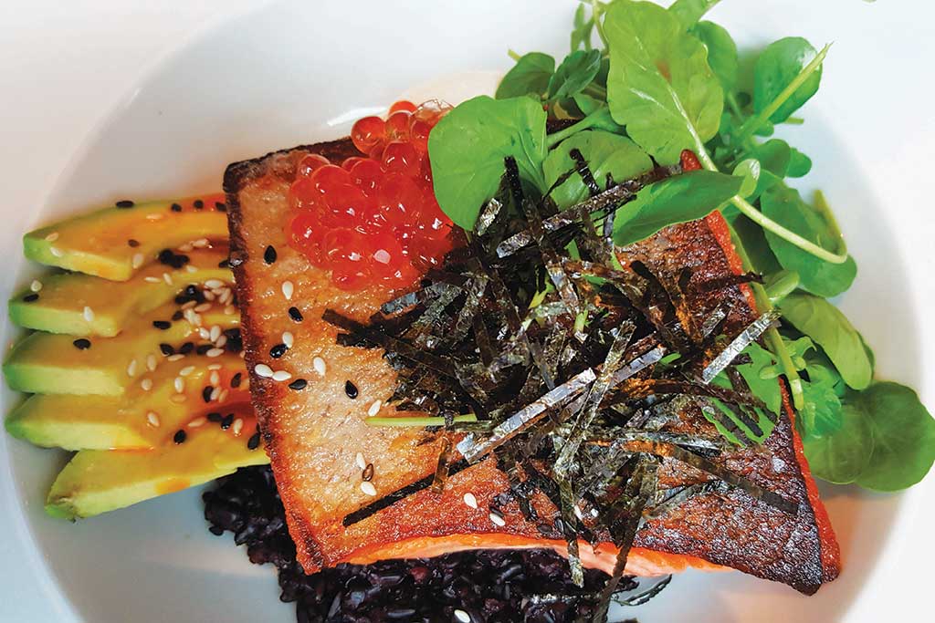 Trout Salad Bowl at Luma