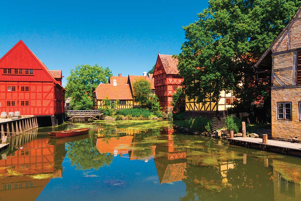 The old village in Aarhus By Raymond Thill