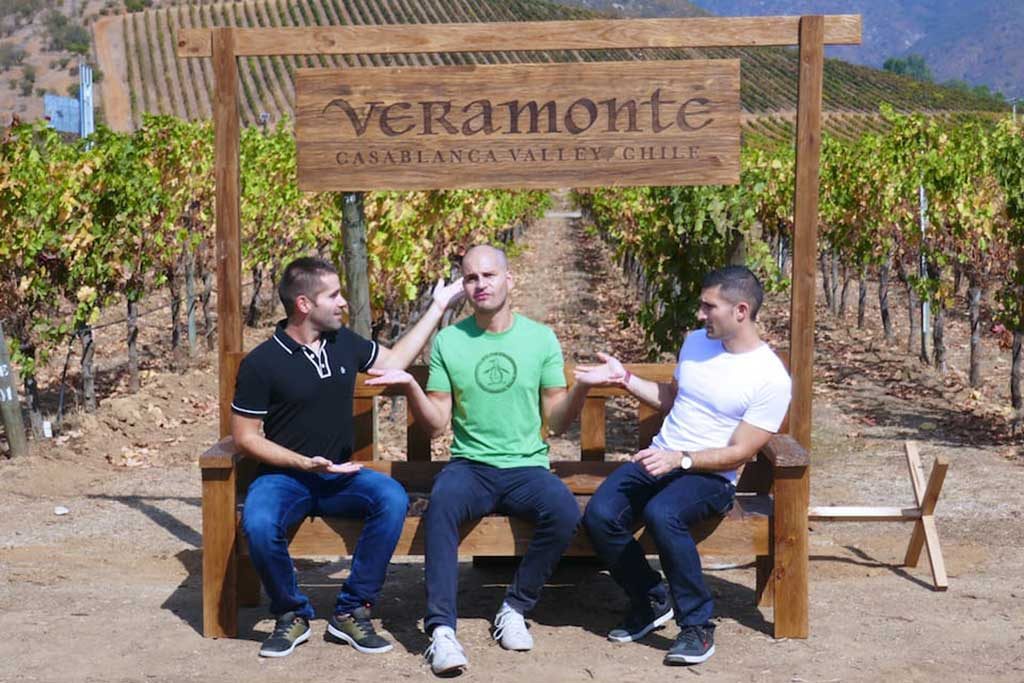 Hanging out with Ivan in the Casablanca Valley outside of Santiago