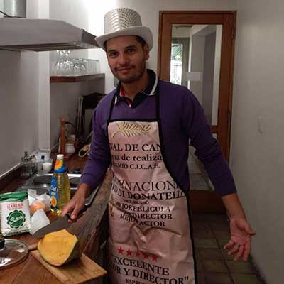 Ivan out and proud cooking sopaipilla fried pastries