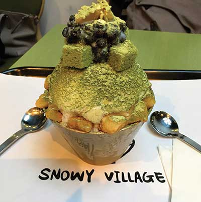 Green Tea Bingsoo