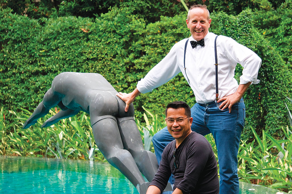 Bill Bensley and Jirachai Rengthong