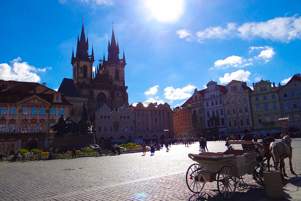 Prague's Old Town Square Danube Gay Cruises