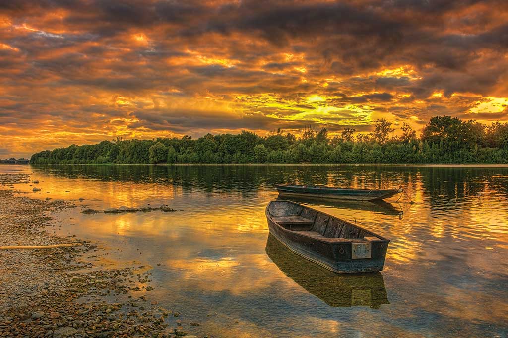 Loire at Sunset