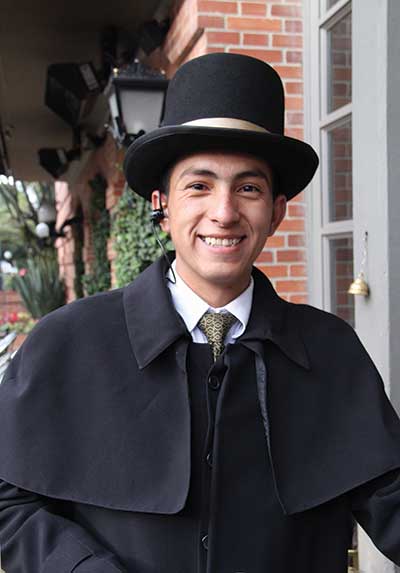 Doorman at Sofitel Victoria Regia
