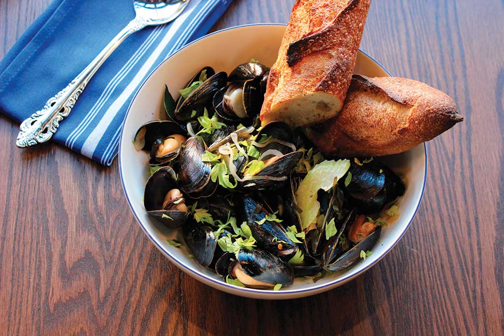 Mussels at Publikan Anker