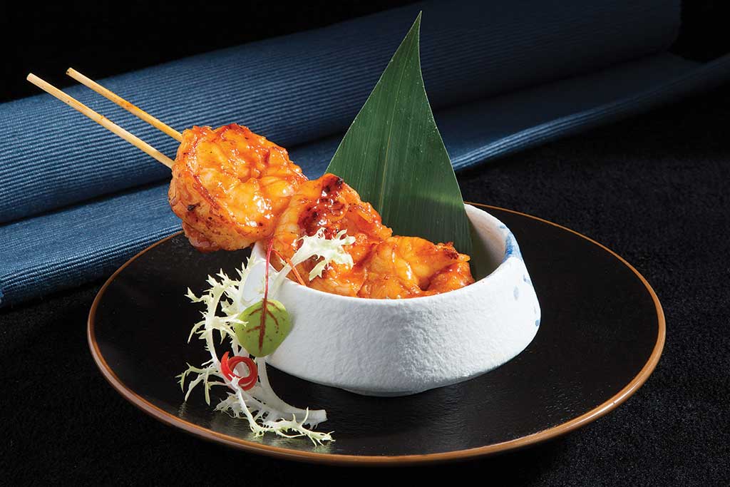 Deep-Sea Prawn Skewer at Fang Fang