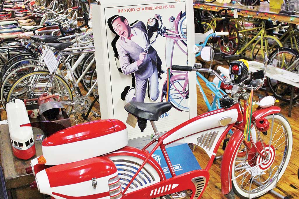 Bicycle Heaven Pee Wee's Big Adventure credit Jeff Heilman