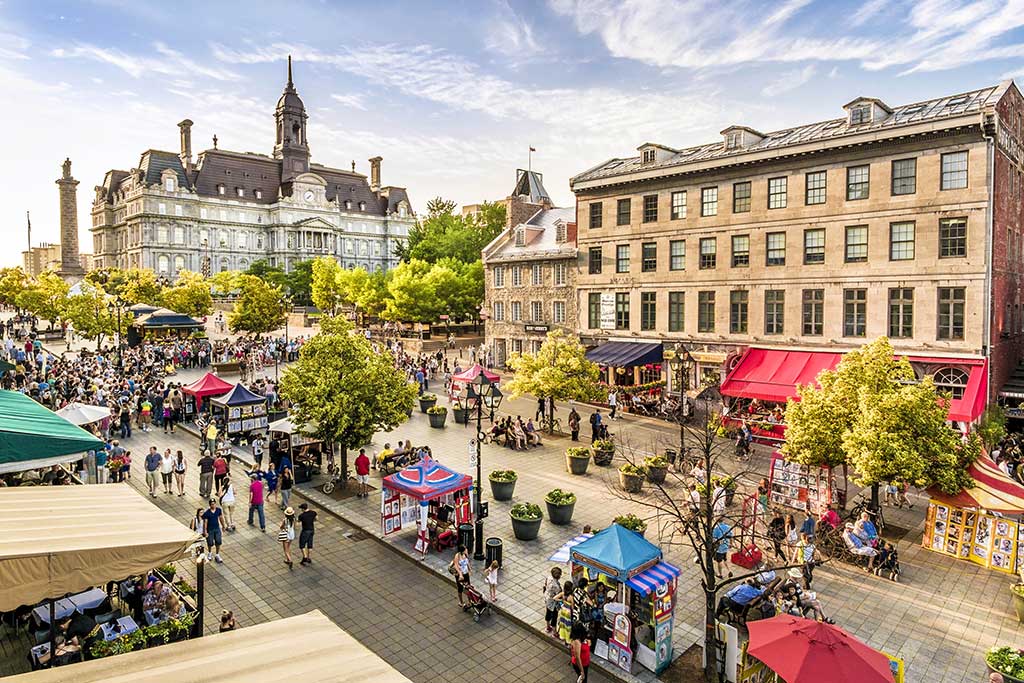 Old Montréal (Courtesy ofTourisme Montréal, Stéphan Poulin)