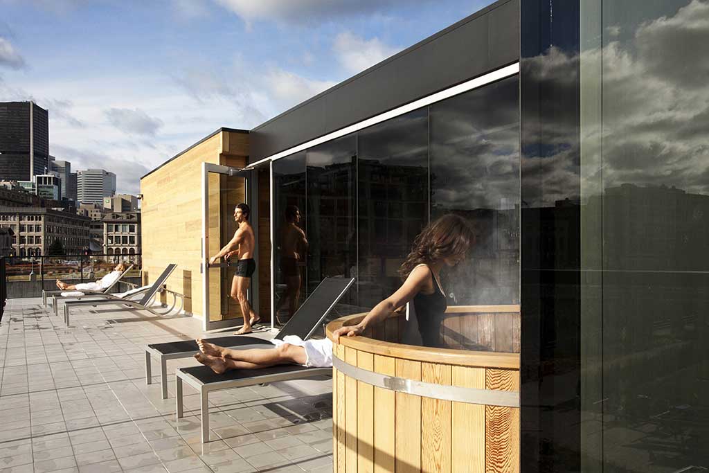 Spa Bota Bota (Courtesy ofTourisme Montréal, Sid Lee)