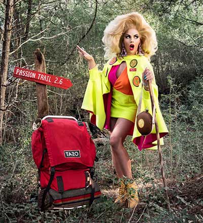 Alyssa Edwards. Image via Tazo
