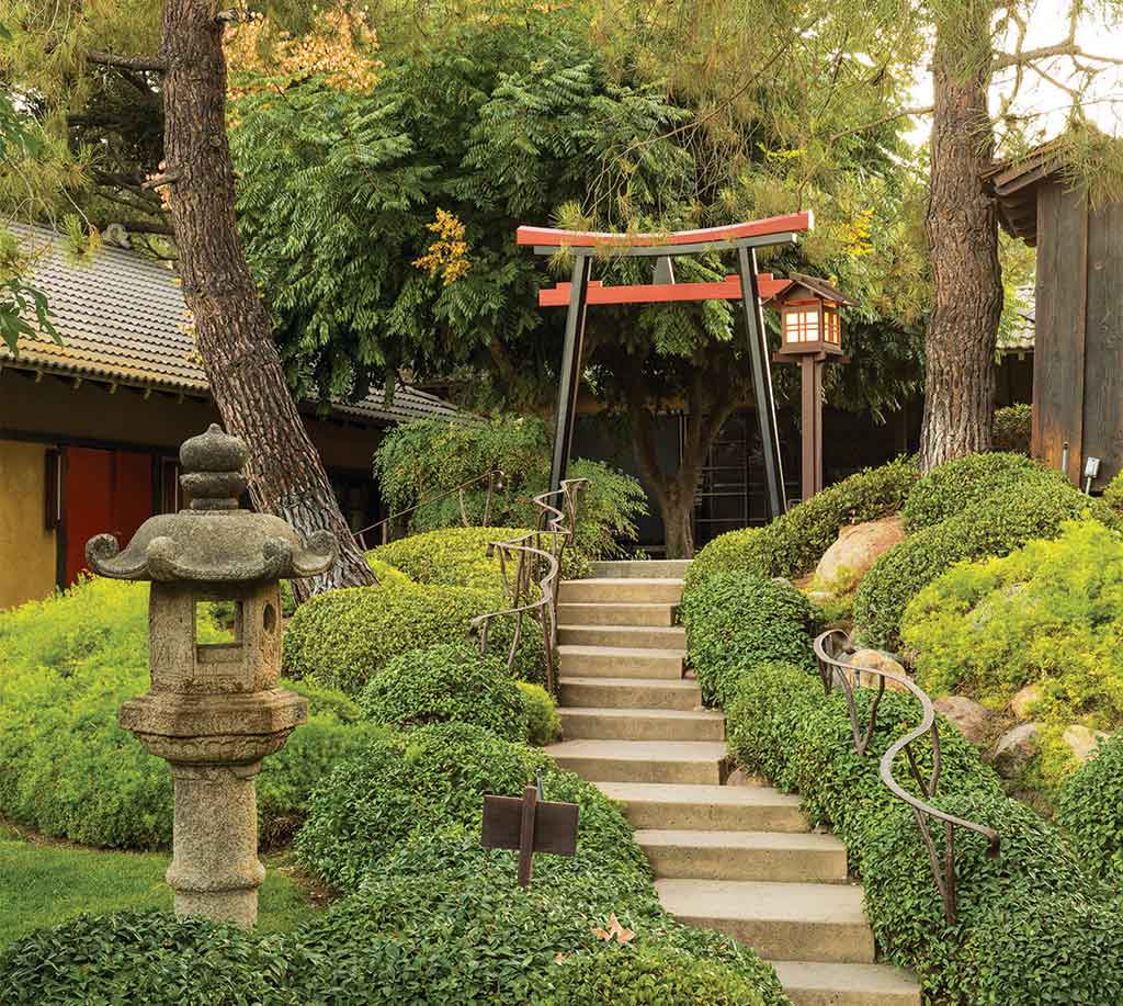 Golden Door stairs