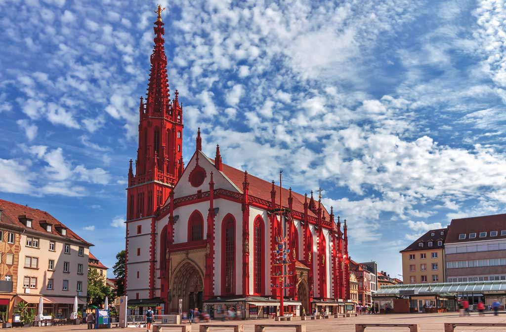 Marienkapelle (Mary's Chapel) in Wurzburg By Lara Irimeeva
