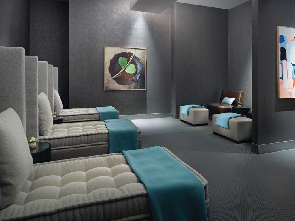 Omni Louisville Mokara Spa Relaxation Area