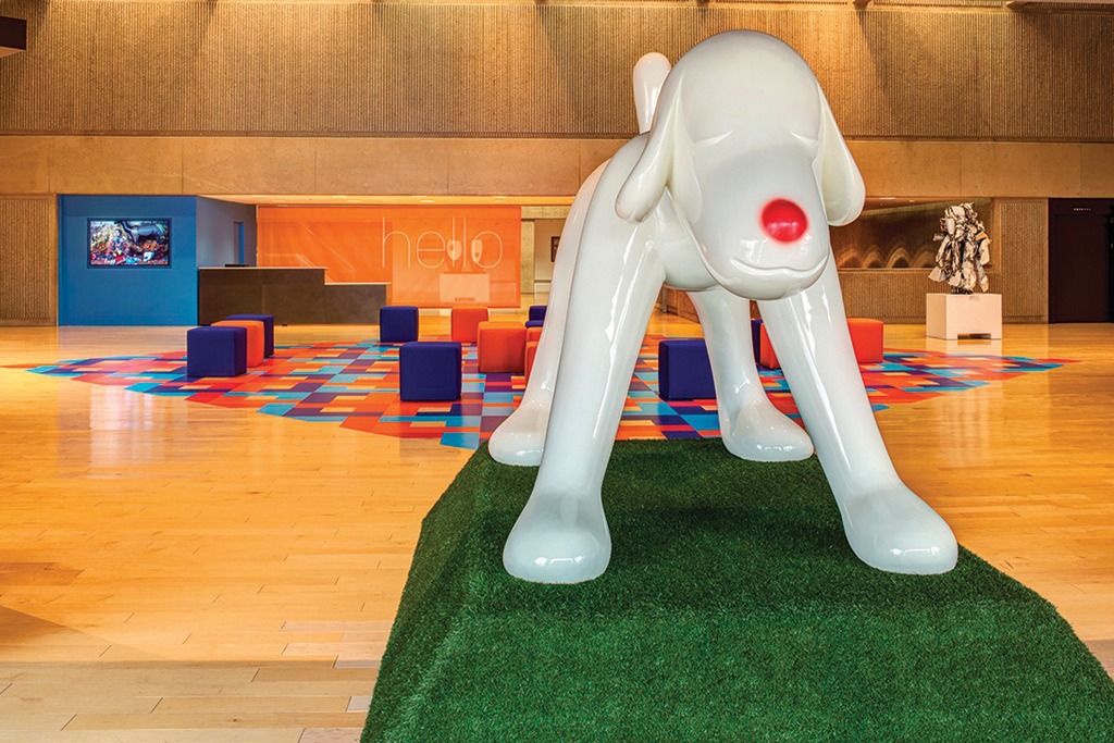 Your Dog by Yoshitomo Nara at the Palm Springs Art Museum