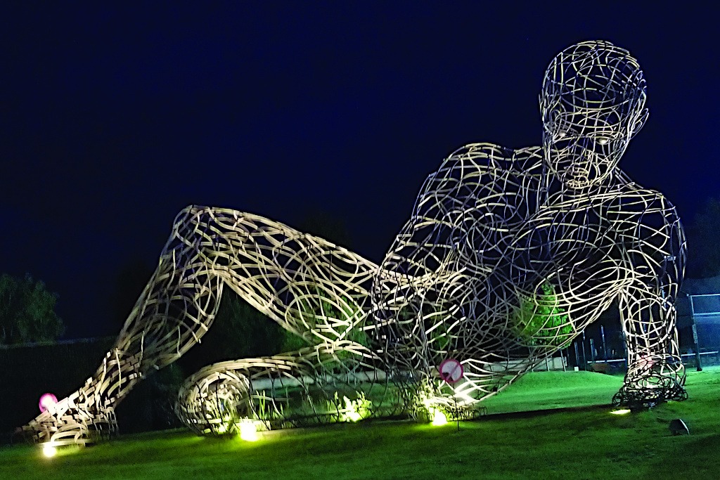 Sculpture in Lake Park- Bucharest, Romania