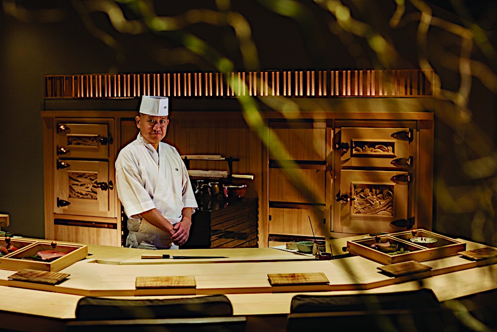 Chef Nakazawa at Sushi Sho- Waikiki Beach, Hawaii
