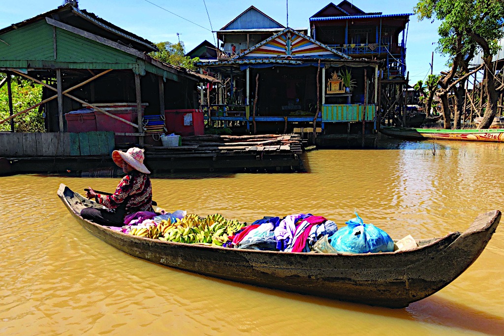 Tonlรฉ Sap Lake, Siem Reap, Cambodia