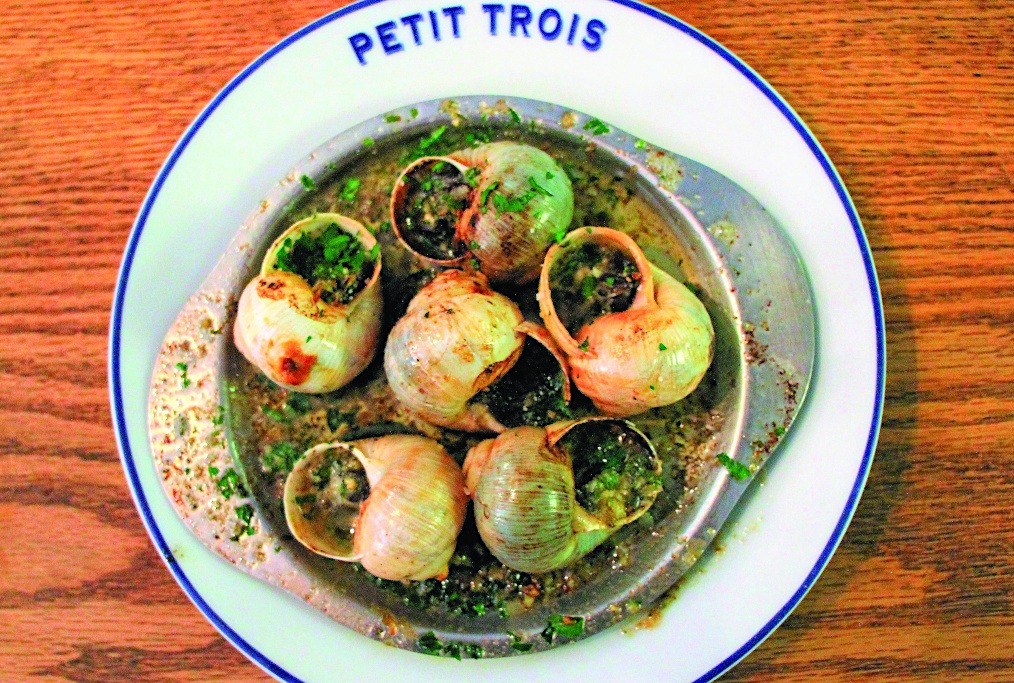 Escargots at Petit Trois Los Angeles Restaurant