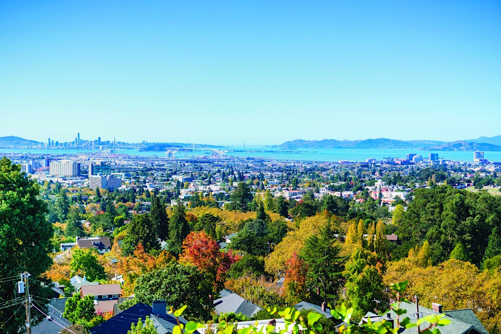 View from Oakland, CA