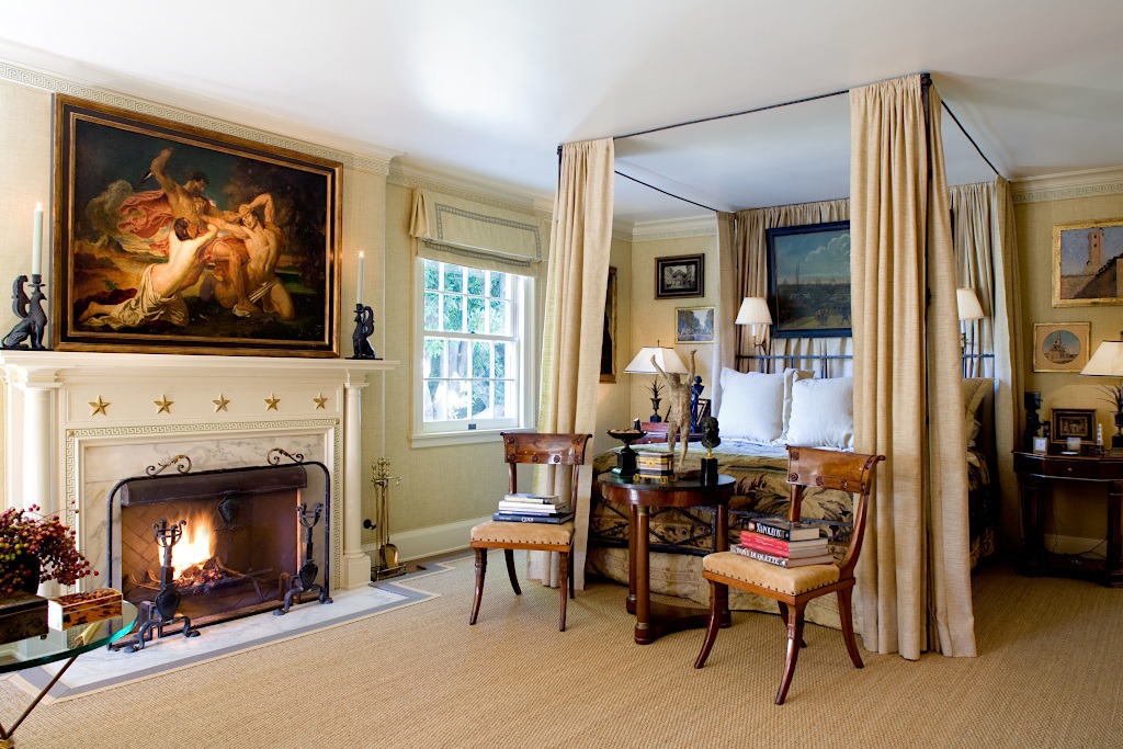 Bedroom design by Timothy Corrigan