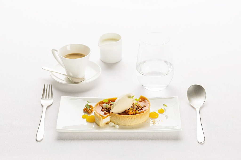 SWISS Desert in First Class