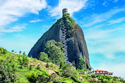 La Piedra del Peñol in Mendellin, Colombia