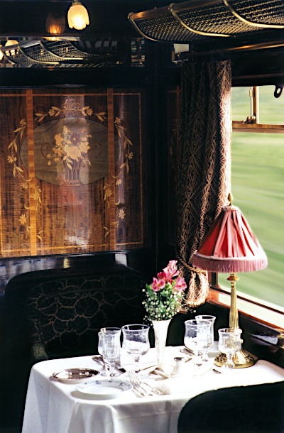 Dining Car on the Orient Express