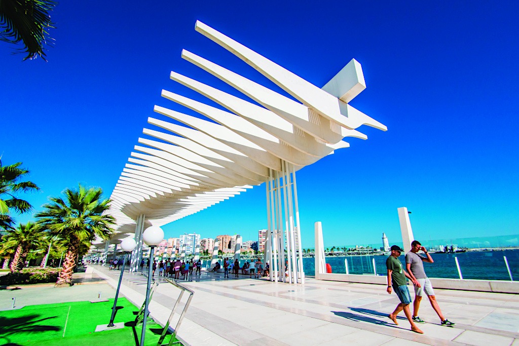 Port of Málaga Promenade - Málaga and Torremolinos Spain