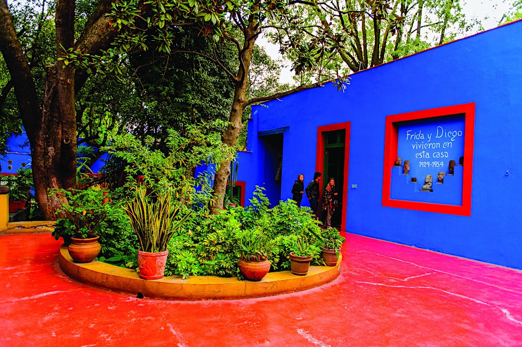 Frida Kahlo Museum in Mexico City