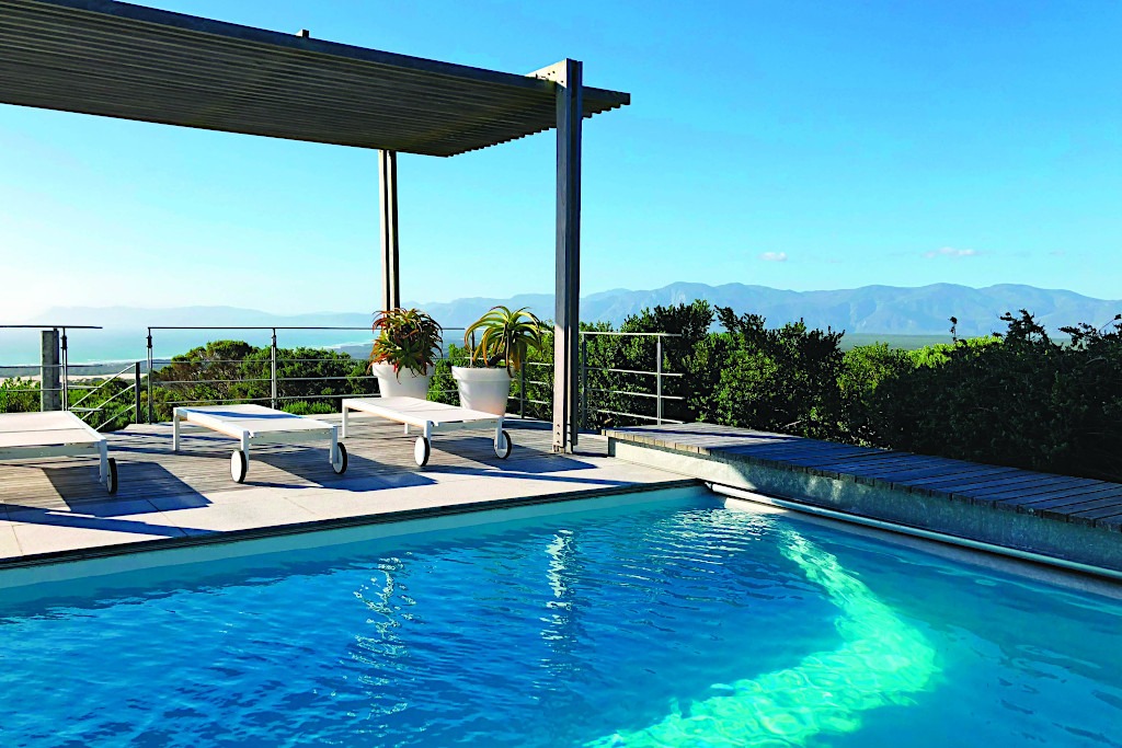 The Pool Area at Grootbos Private Nature Reserve, Africa